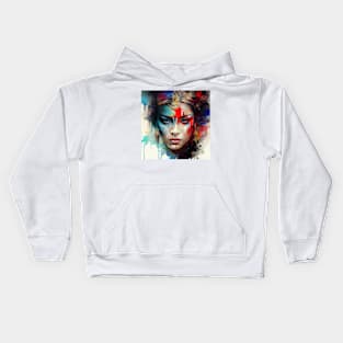 Powerful Asian Woman #1 Kids Hoodie